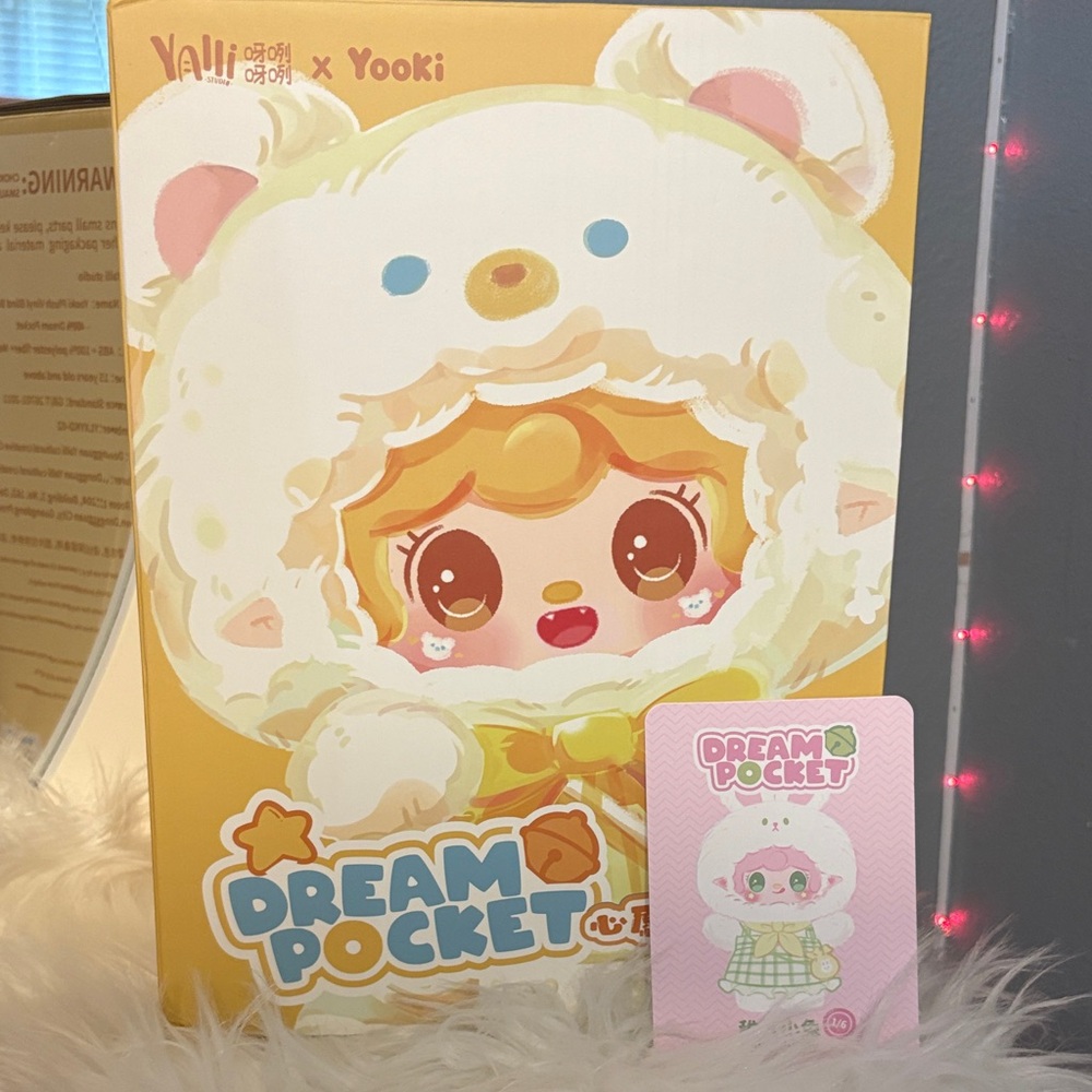 YOOKI 400 Dream Pocket Plush CONFIRMED NAIVE BUNNY - Picture 3 of 3